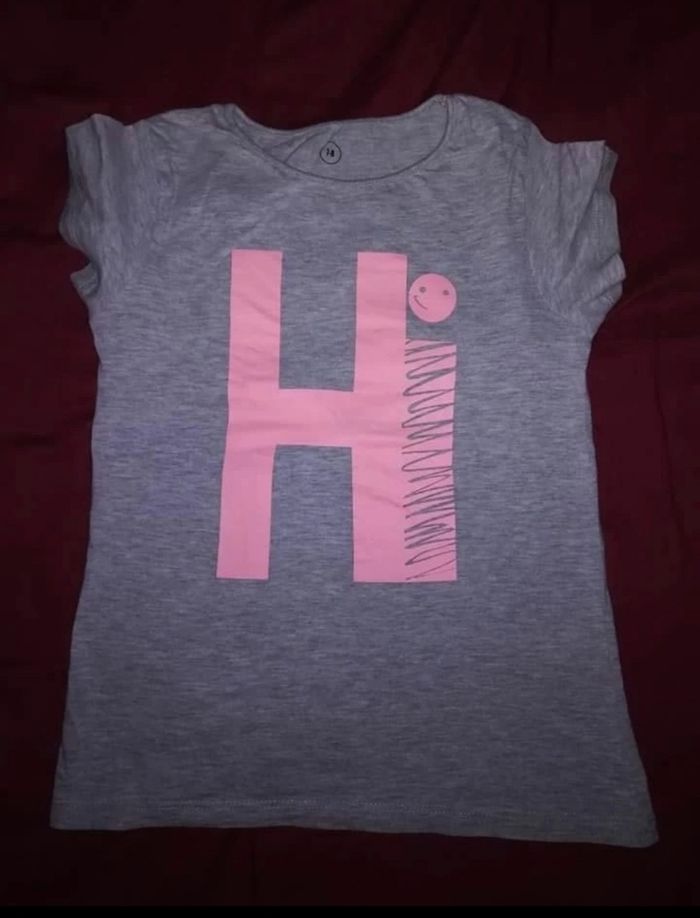 T shirt mc 7/8 ans fille