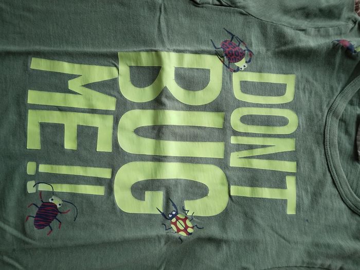 🌸Tee-shirt avec imprimé insecte 6ans a 1€🌸 - photo numéro 2
