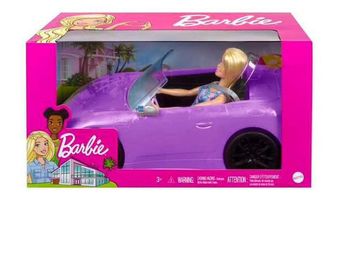 Barbie et son véhicule