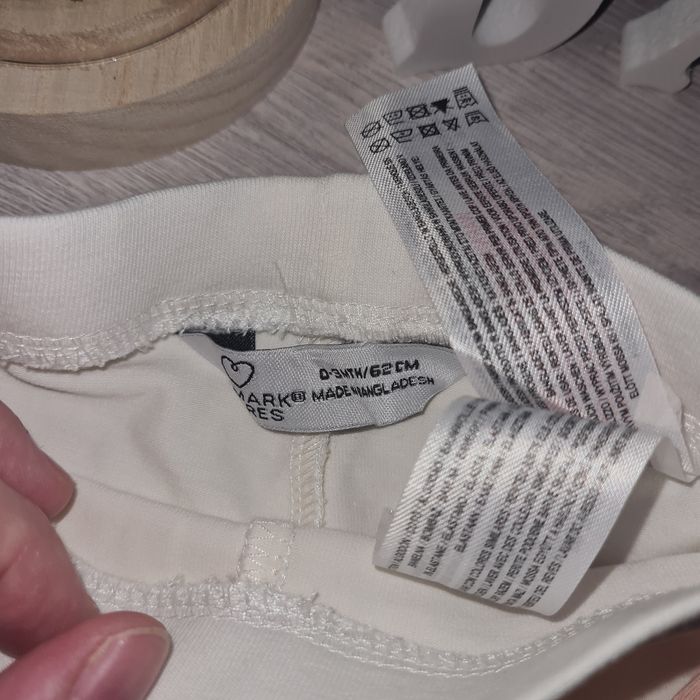 Lot de 2 leggings primark noeuds 0-3 mois - photo numéro 2