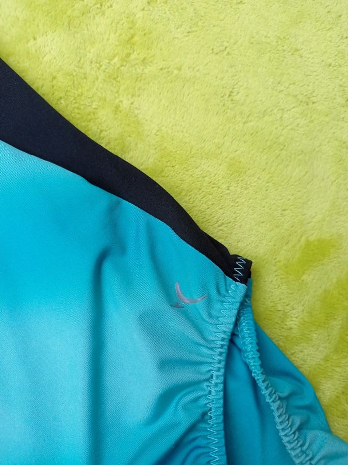 Justaucorps bleu turquoise Decathlon taille 14 ans - photo numéro 4