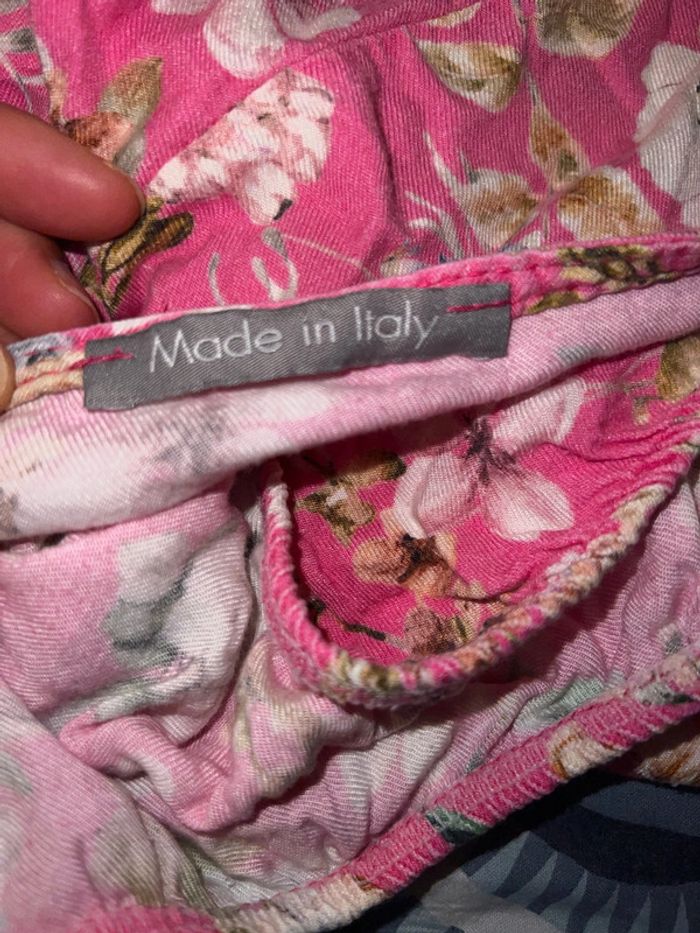 🌸 Blouse imprimée fleurs Made in Italy Taille Unique - photo numéro 10