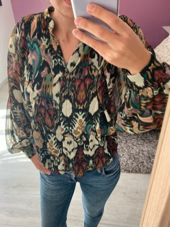 Blouse chemisier nafnaf 34