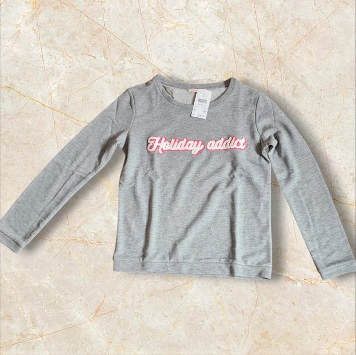 Pull gris Neuf taille S camaïeu - photo numéro 2