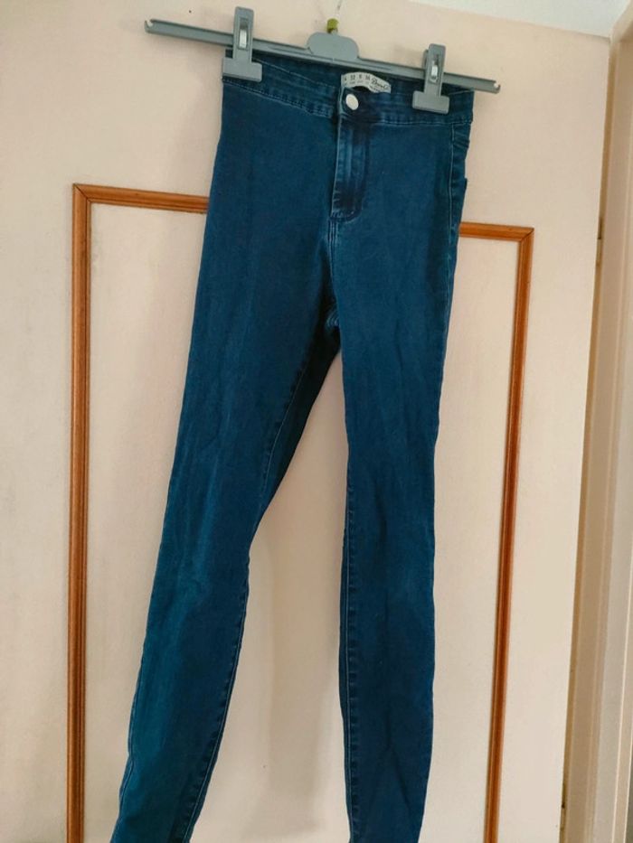 Jeans bleu, denim co, taille 34/XS - photo numéro 2
