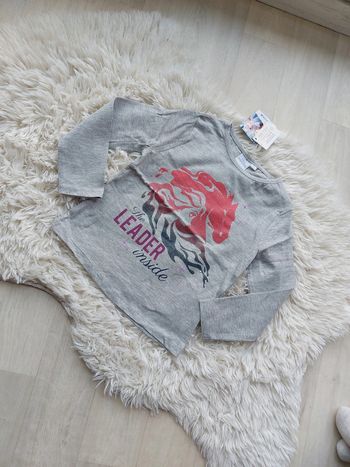 T-shirt manches longues reine des neiges 4 ans Disney