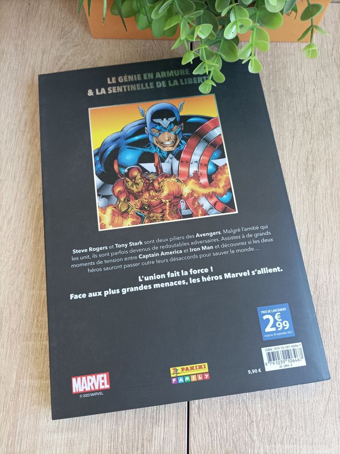 Album comics Marvel Iron-man et Captain America Les grandes alliances - photo numéro 4