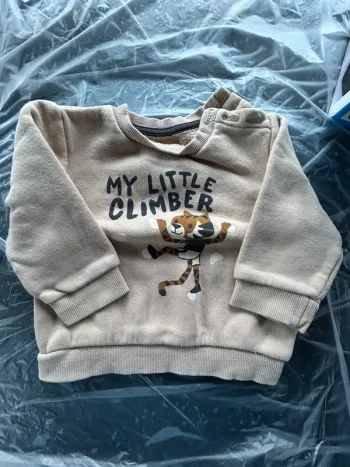 Pull beige Kiabi