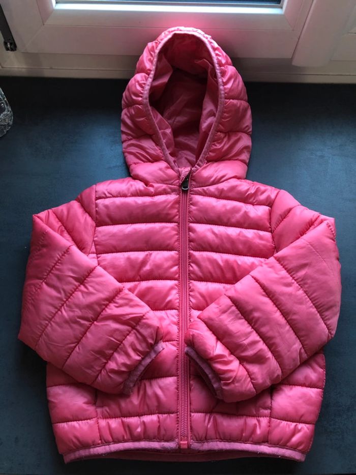 Doudoune rose Kiabi