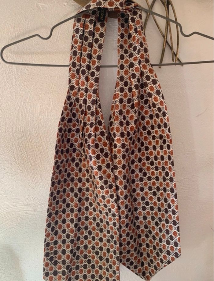 Lavallière vintage en soie - photo numéro 2