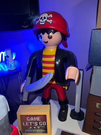 Playmobil xxl pirate vintage avec épée officiel très rare