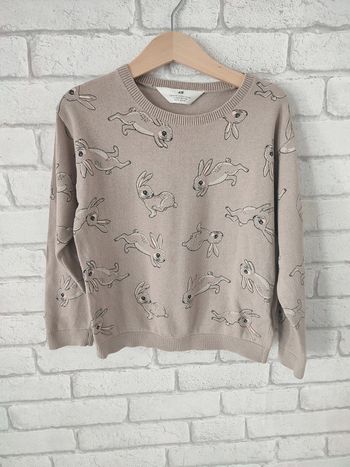 Pull H&M Lapin – Taille 4/6 ans