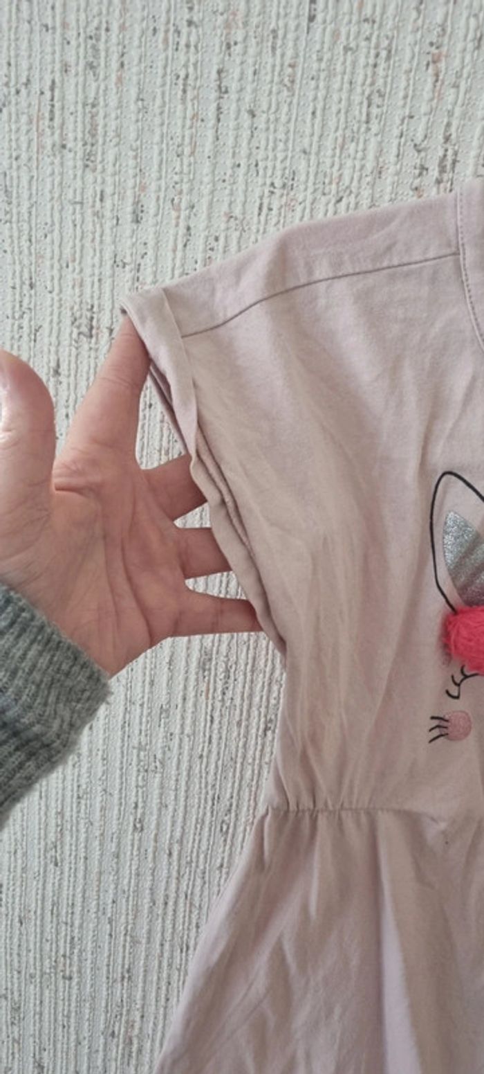 Robe lapin pompon robe taille 5 ans kiabi - photo numéro 5