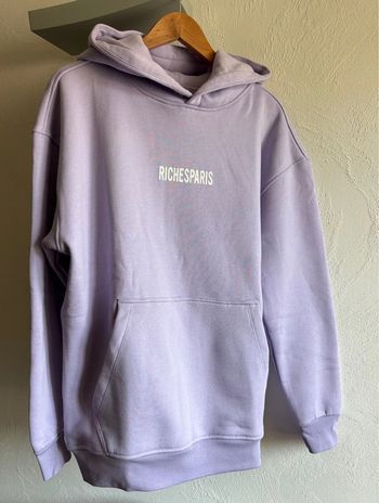 Sweat-shirt capuche Riches Paris
