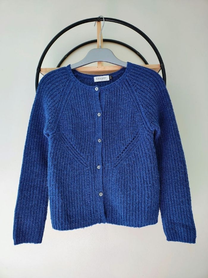 8 ans gilet maille jean Bourget