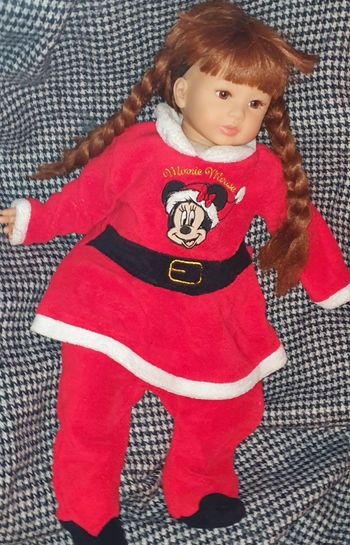 Robe grenouillère Noël Minnie