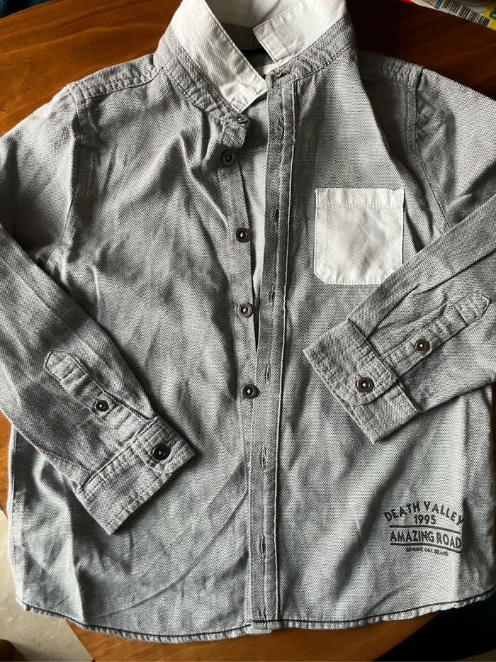 Chemise manches longues