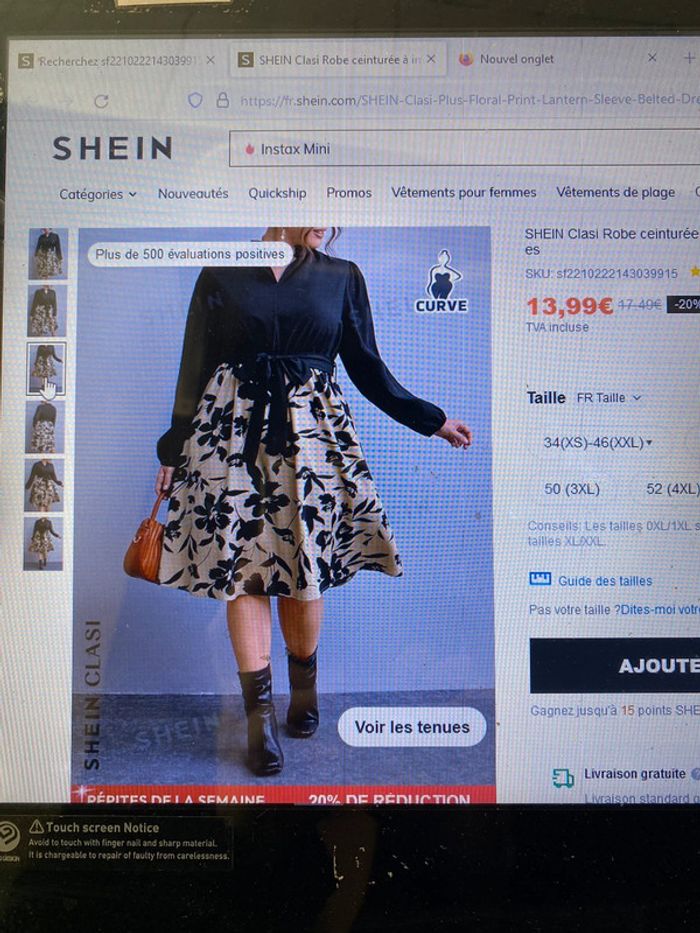 Robe Shein 1XL neuve - photo numéro 6