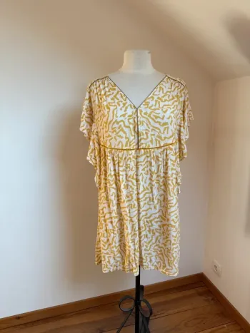 Belle Blouse Tunique fluide ou robe courte printemps été Riu 🌸 42
