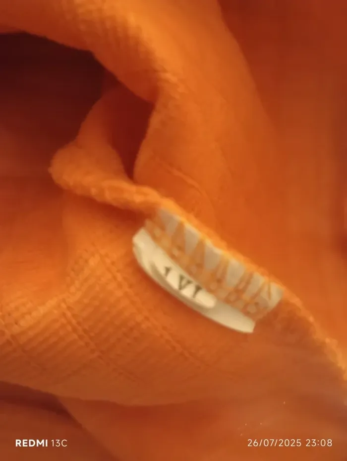 Sweat orange - photo numéro 2