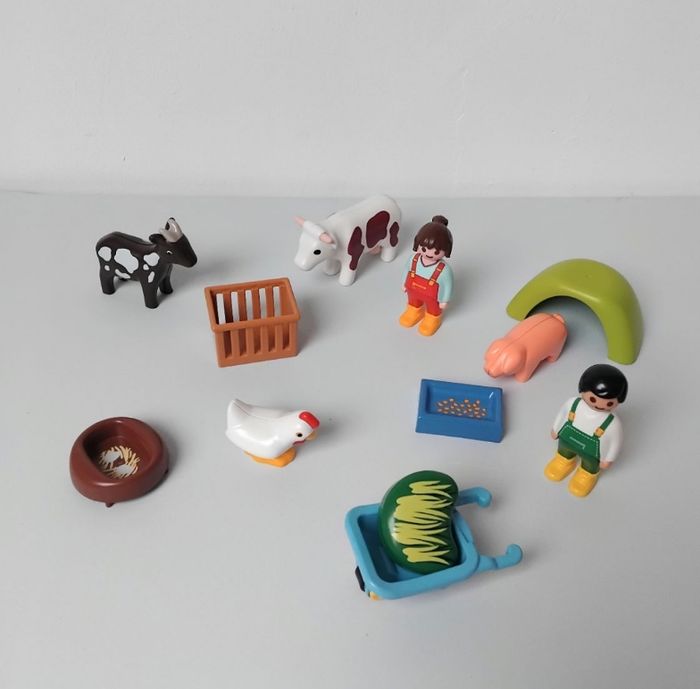 Playmobil 123 Animaux de  Ferme 71158 Complet 🐄