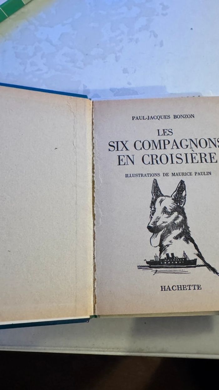 Lot de 5 Livres Anciens Bibliothèque Verte – Alfred Hitchcock, Michel, Six Compagnons - photo numéro 16