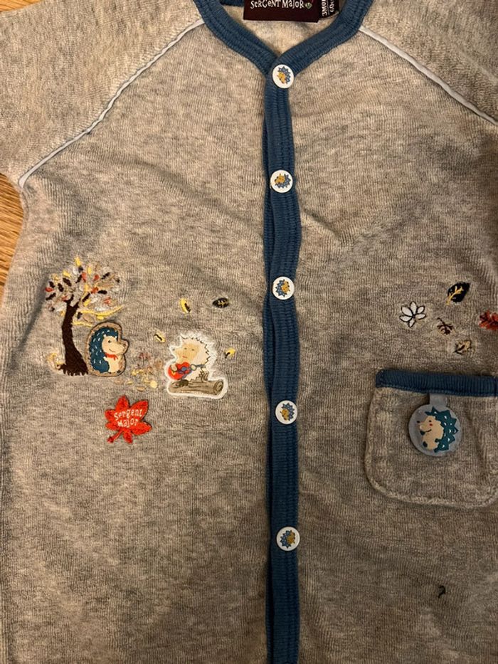 Lot de 2 pyjamas sergent major garçon 3 mois bon état - photo numéro 5