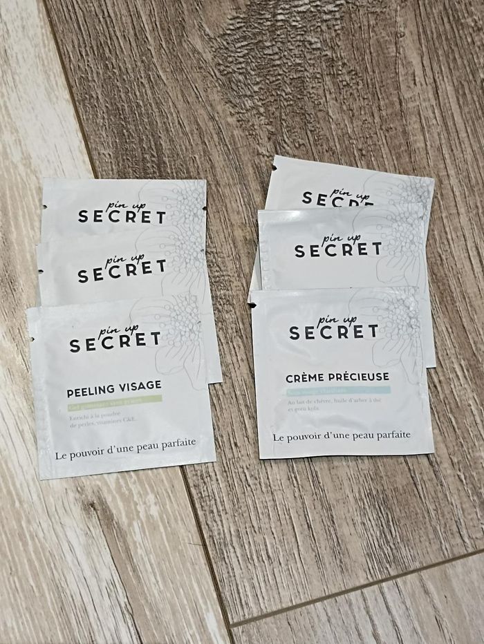 lot mini soin visage pin up secret