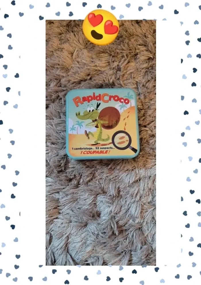 🔥 À vendre : Rapidcroco – Jeu d’observation et de rapidité (neuf) 🔥