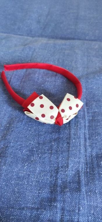 serre tête neuve fille, jolie petit noeud