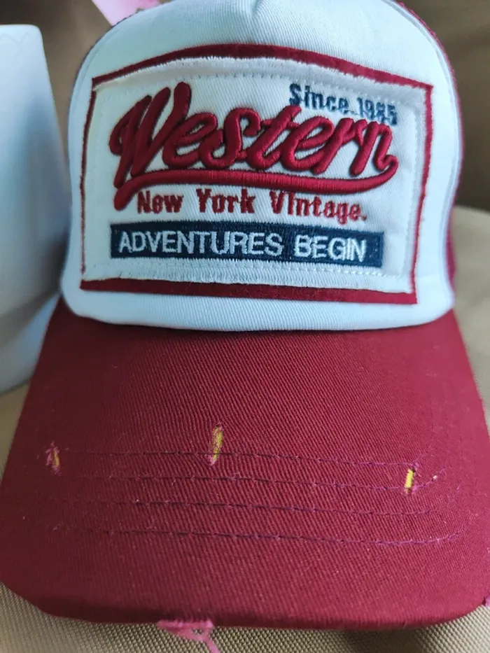 Casquette Trucker Western rouge - photo numéro 3