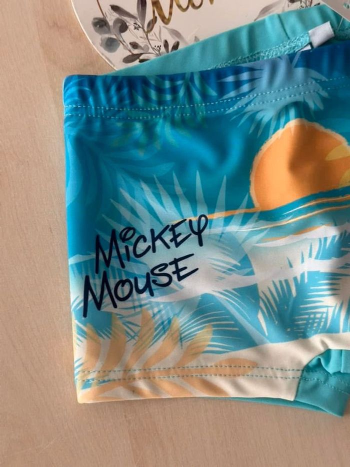 Maillot de bain Mickey 12 mois 74 cm - photo numéro 2