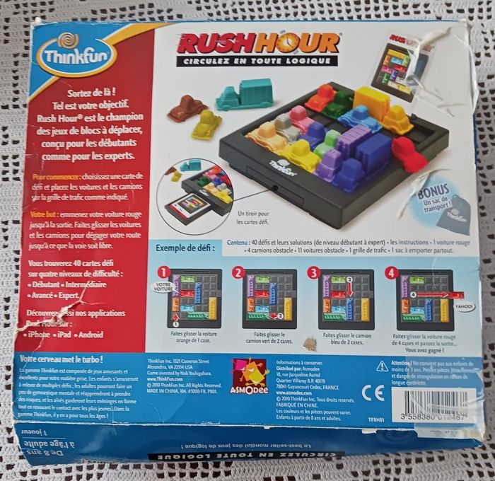 Jeu RushHour Circuler en toute logique - photo numéro 2