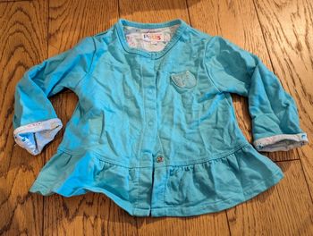 Veste turquoise la compagnie des Petits 6m
