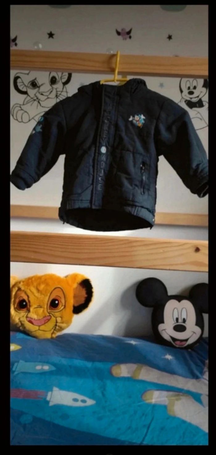 Manteau hiver Mickey 18 mois