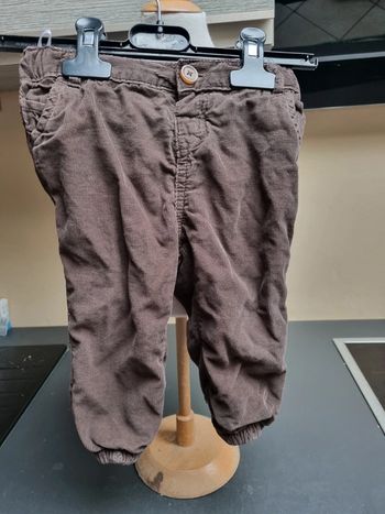 Pantalon en velours marron