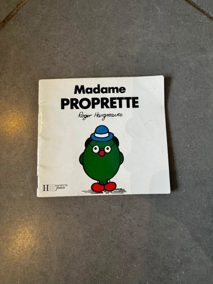 Livre / Album - Madame propreté - Roger Hangreaves