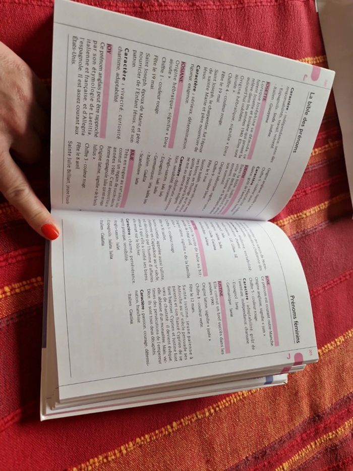 La bible des prénoms - photo numéro 7