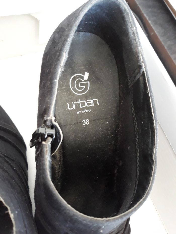 Faby27800 Chaussures Low Boots couleur noire Taille 38 - photo numéro 4