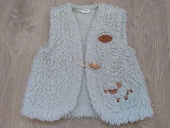 Gilet sans manche sherpa Le Pâtre 2 ans