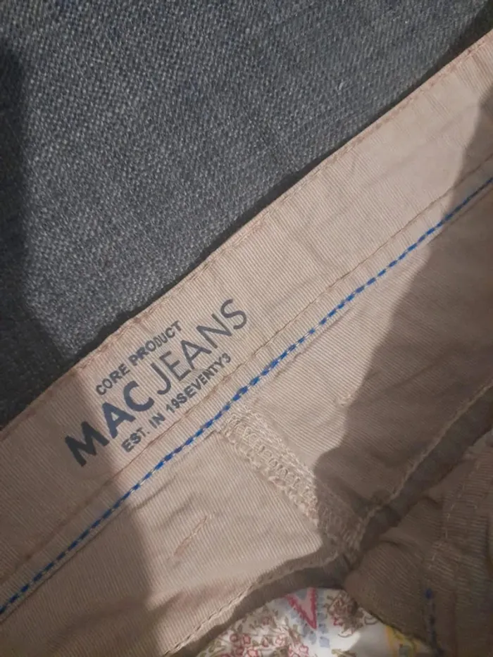 Pantalon homme 42 Mac jeans printemps/été - photo numéro 9