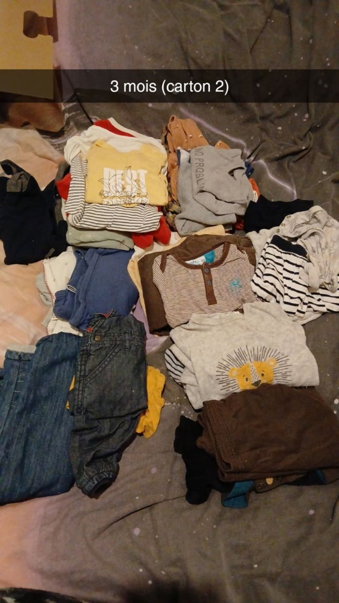 Vêtements bébé garçon 3 mois