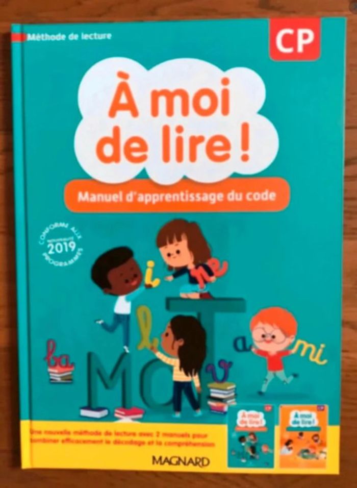 À moi de lire CP - Manuel d'apprentissage du code - édition 2019