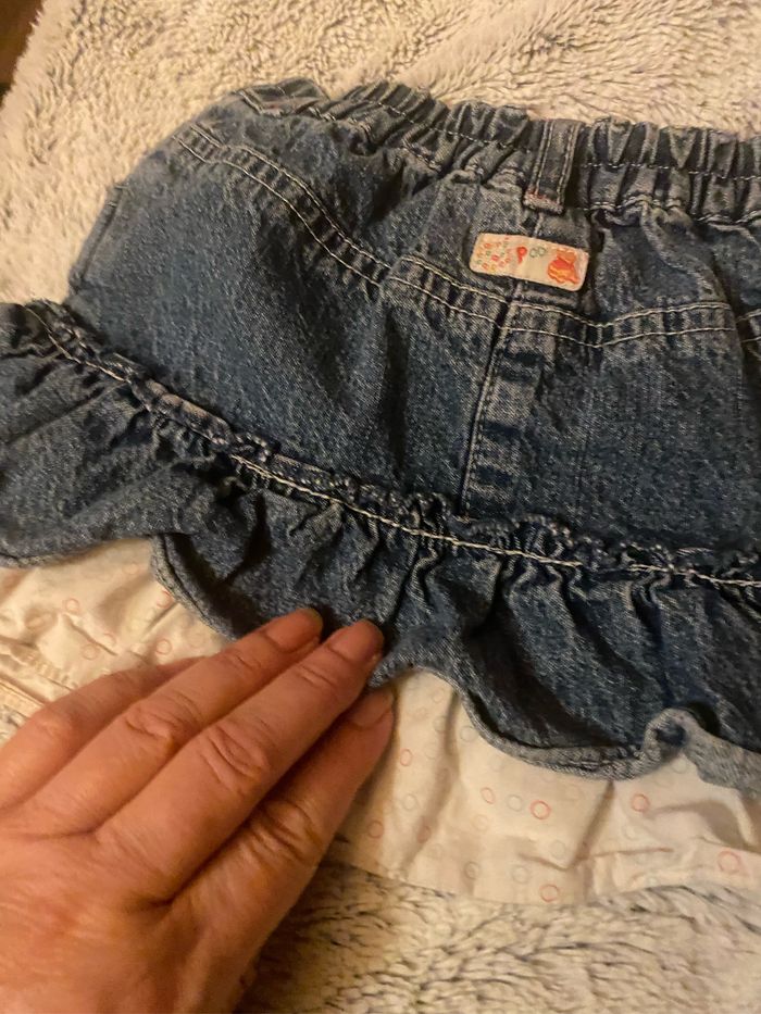 Jupe en jean à volants 23 mois - photo numéro 4