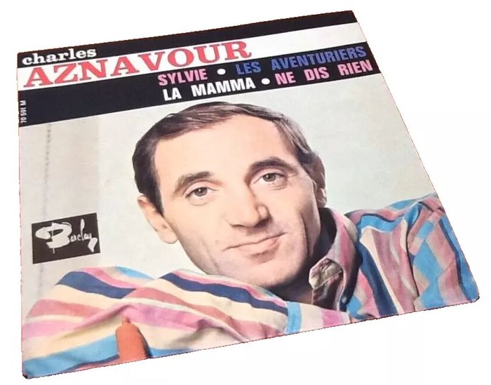 Vinyle 45 tours Charles Aznavour Sylvie (1963)