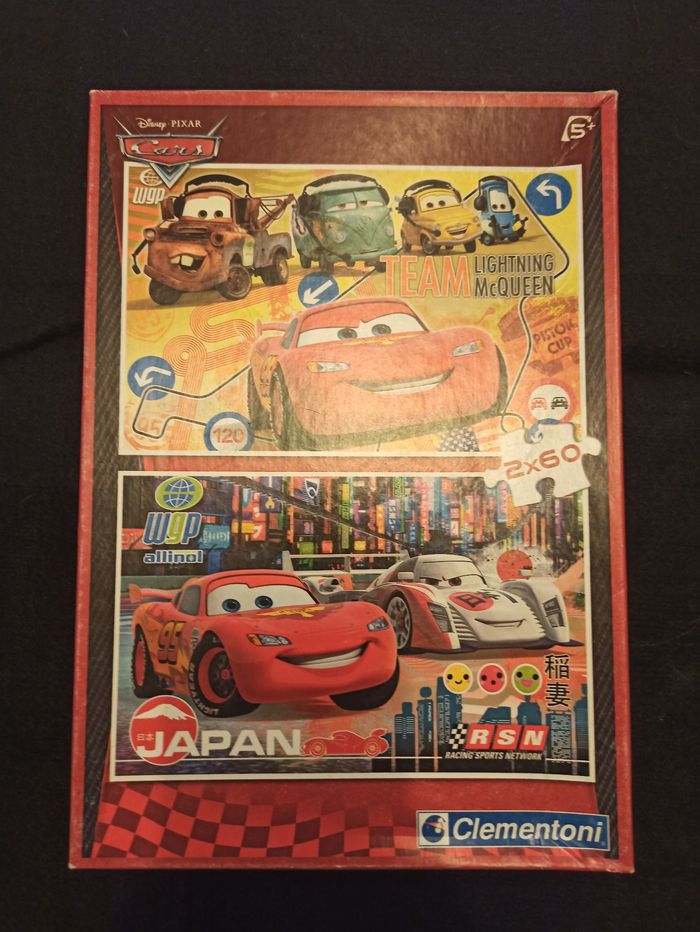 Lot de 3 puzzles Cars - photo numéro 2