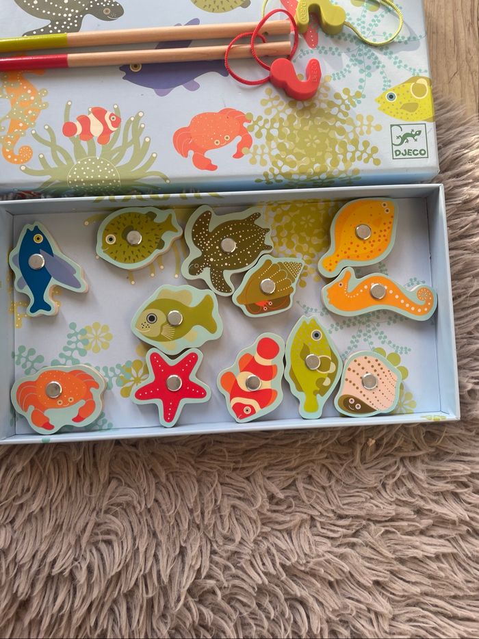 Jeu de pêche à la ligne magnétique - Djeco - photo numéro 4