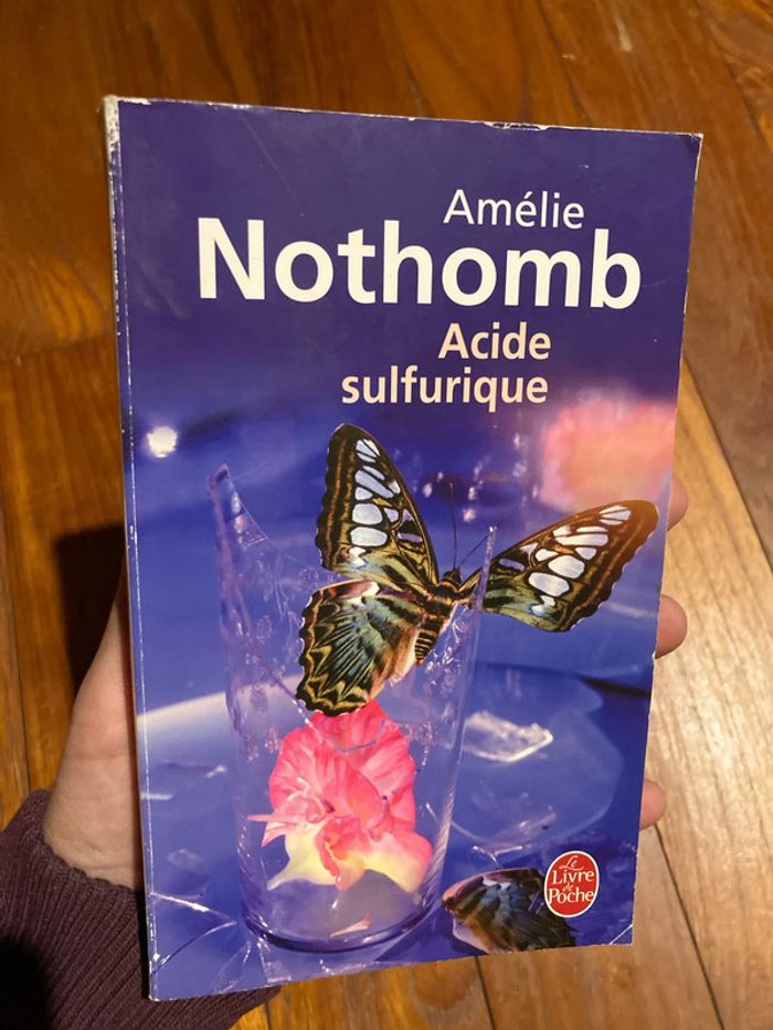 Livre Acide sulfurique Amelie Nothomb - photo numéro 4