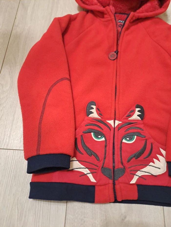 Superbe Sweat-shirt polaire 10/11A - photo numéro 3