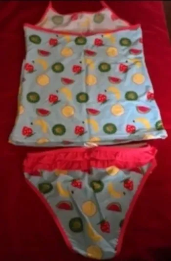 Maillot de bain 👙 : tankini +1 culotte T14 ans